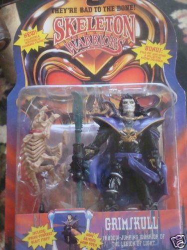 SKELETON WARRIORS ACTION FIGURE ~ GRIMSKULL ~ NEW  