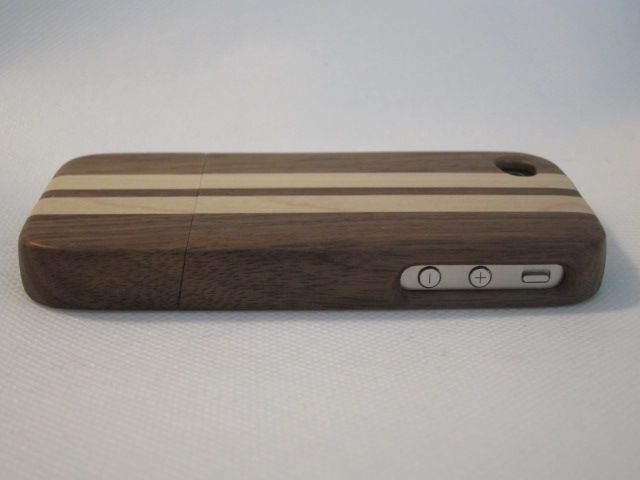 Real Natural Wood Wooden Case Cover for iPhone 4 4G 4S AT&T CDMA D 
