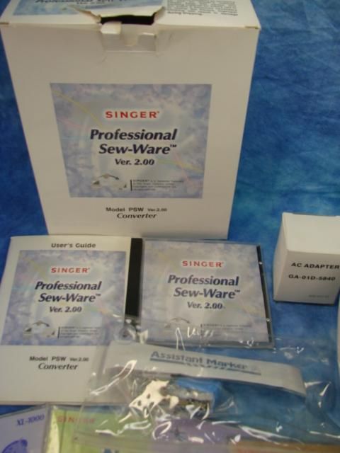 Singer Quantum XL 1000 Computerized Sewing Machine Embroidery Cards 19 