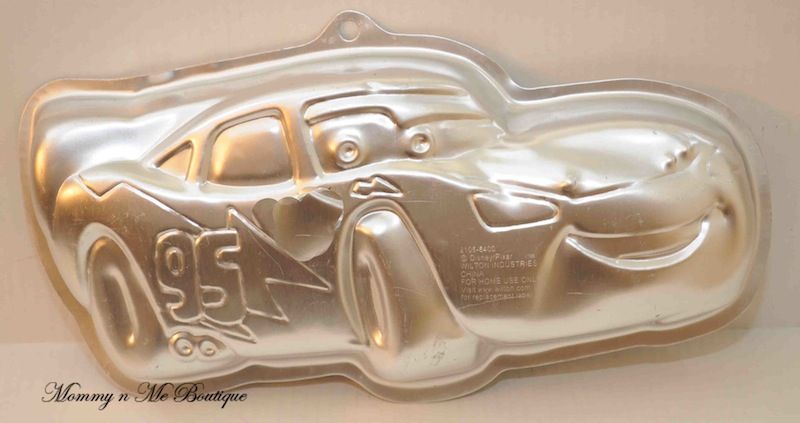 Wilton Disney Pixar Cars Lightning McQueen Car Mold Cake Pan  