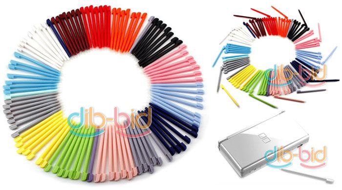 100 x Color Touch Stylus Pen For NDS NINTENDO DS LITE  