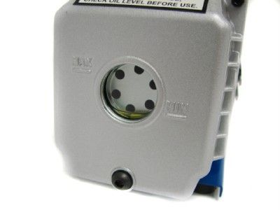   Deep Vacuum Pump 1 Stage A/C HVAC Air Refrigerant R410a R134  