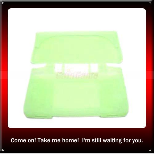 Green Silicone Skin Case for Nintendo DSL DS Lite NDSL  