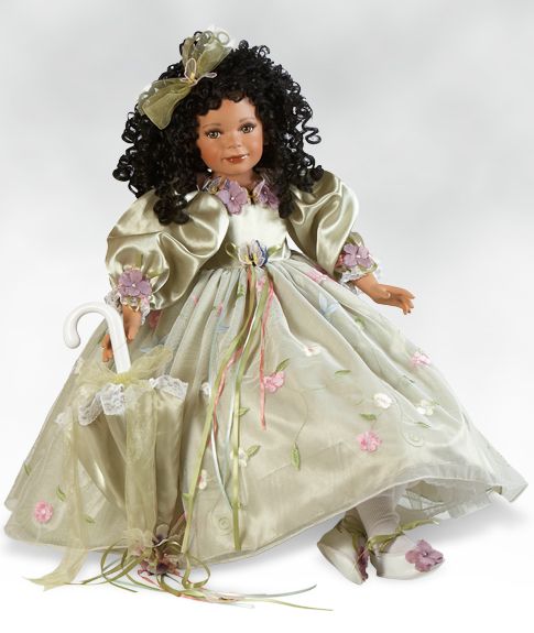 Destiny   34 African American Doll in Porcelain  