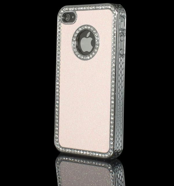 Luxury Bling Diamond Rhinestone Hard Case Cover For Apple iPhone 4 4G 