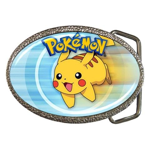 Pokemon Pikachu Belt Buckle Mens Gift Cool NEW  