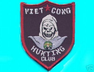 VIET CONG HUNTING CLUB vietnam biker PATCH  