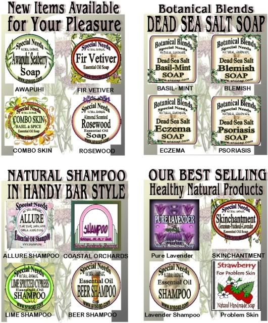 SAMPLE SIZE Handmade SOAP 10 Scents to Choose From  